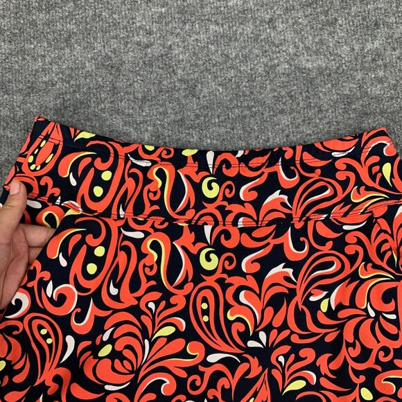 Tail Skort Womens S Small Paisley Stretch Pull On Pocket Inner Shorts Skirt - Picture 3 of 12